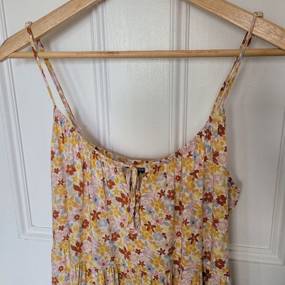 Tiered Floral Summer Dress - Picture 3 of 11